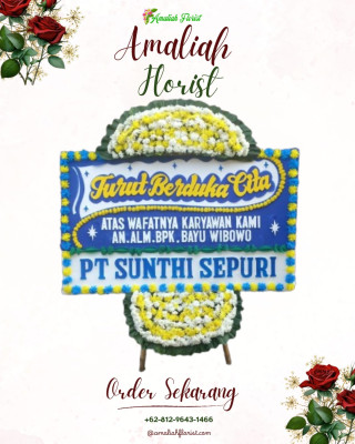 Papan Bunga Duka di Ulujadi